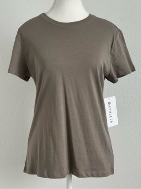 athleta short sleeve favorite cotton tee